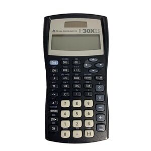 Texas Instruments TI 30X IIS Scientific Calculator Works